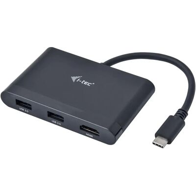i-tec C31DTPDHDMI USB-C HDMI Adapter - Zwart - USB-C HDMI Adapter i-tec C31DTPDHDMI USB-C HDMI Adapter - Zwart - USB-C HDMI Adapter