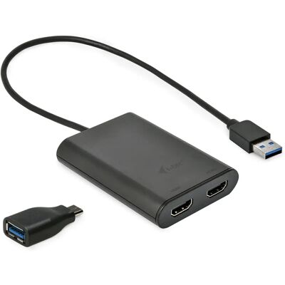 i-tec i-tec U3DUAL4KHDMI Dual 4K HDMI Adapter - Grafik i-tec i-tec U3DUAL4KHDMI Dual 4K HDMI Adapter - Grafik