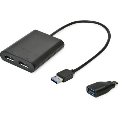 i-tec i-tec U3DUAL4KDP USB graphics adapter - Dual 4K 5K DisplayPort i-tec i-tec U3DUAL4KDP USB graphics adapter - Dual 4K 5K DisplayPort