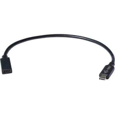 USB kábel i-tec C31EXTENDCBL - 30cm - Fekete - USB 3.1 Type-C USB kábel i-tec C31EXTENDCBL - 30cm - Fekete - USB 3.1 Type-C