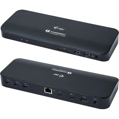 i-tec i-tec Thunderbolt 3 Dual Dock - Laptop Dock i-tec i-tec Thunderbolt 3 Dual Dock - Laptop Dock