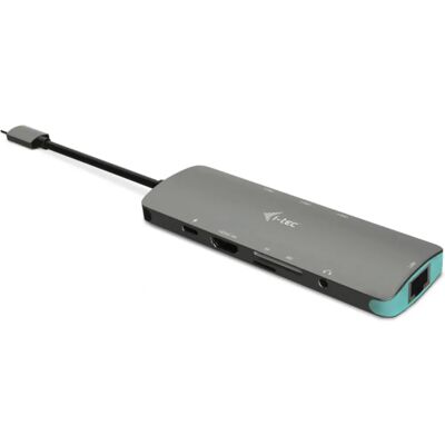 i-tec i-tec C31NANODOCKLANPD Dockingstation - Silber - Unterstützt 4K HDMI, 100W PD, USB 3.0, Ethernet i-tec i-tec C31NANODOCKLANPD Dockingstation - Silber - Unterstützt 4K HDMI, 100W PD, USB 3.0, Ethernet