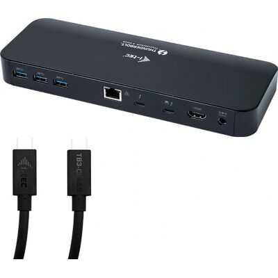 i-tec i-tec TB3HDMIPLUSX Laptop Dock - Thunderbolt 3, 8K, USB-C i-tec i-tec TB3HDMIPLUSX Laptop Dock - Thunderbolt 3, 8K, USB-C