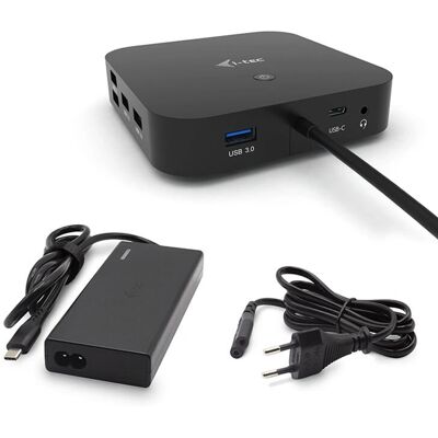 i-tec C31DUALDPDOCKPD65W Laptop Dock - Doppelte Anzeige, 65W Power i-tec C31DUALDPDOCKPD65W Laptop Dock - Doppelte Anzeige, 65W Power