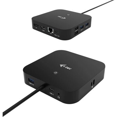 Station d'accueil USB-C i-tec 4K HDMI DP Power Delivery 100W Station d'accueil USB-C i-tec 4K HDMI DP Power Delivery 100W