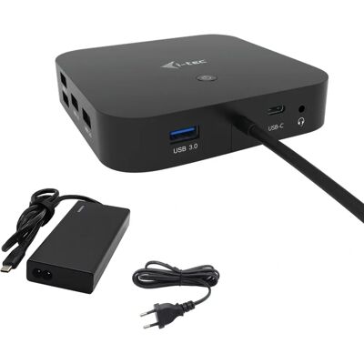 i-tec Docking Station - 4K Ultra HD, USB-C, HDMI, DisplayPort, Power Delivery 65W i-tec Docking Station - 4K Ultra HD, USB-C, HDMI, DisplayPort, Power Delivery 65W