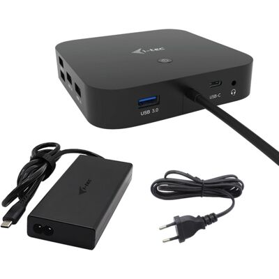 i-tec C31TRI4KDPDPRO100 Kannettavan telakka - Kaksois 4K - Musta i-tec C31TRI4KDPDPRO100 Kannettavan telakka - Kaksois 4K - Musta