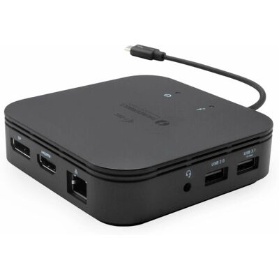 i-tec i-Tec TB3TRAVELDOCKPD60W Dock para portátil - Negro i-tec i-Tec TB3TRAVELDOCKPD60W Dock para portátil - Negro