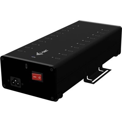 i-tec i-tec CACHRGHUB20C Universeller schwarzer Dockingstation - USB Hub i-tec i-tec CACHRGHUB20C Universeller schwarzer Dockingstation - USB Hub