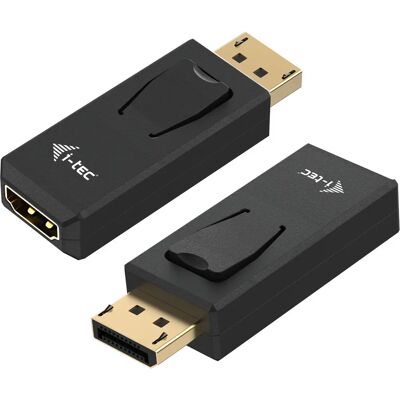 i-tec i-Tec DP2HDMI4K30HZ Adapter - DisplayPort naar HDMI, Zwart i-tec i-Tec DP2HDMI4K30HZ Adapter - DisplayPort naar HDMI, Zwart