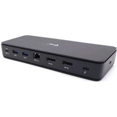 i-tec Thunderbolt 4 Dual Display Dock - 7 USB, 8K, 92W i-tec Thunderbolt 4 Dual Display Dock - 7 USB, 8K, 92W