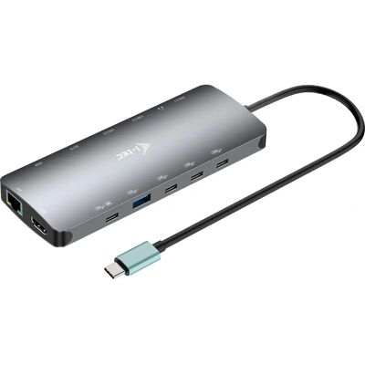 i-tec Metal C31NANOTRIPLEDOCKPD - Kannettava telakka tietokoneelle i-tec Metal C31NANOTRIPLEDOCKPD - Kannettava telakka tietokoneelle