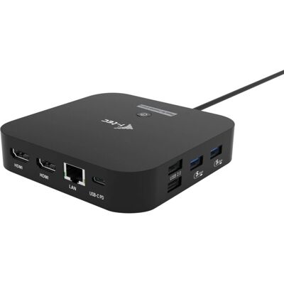 i-tec i-tec C31DUALHDMIDOCKPD Laptop Dock - Dual HDMI, 100W PD - Schwarz i-tec i-tec C31DUALHDMIDOCKPD Laptop Dock - Dual HDMI, 100W PD - Schwarz