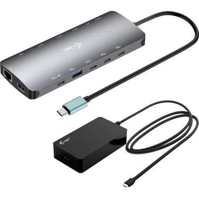 i-tec Metal C31NANOTRIPLEDOCKPD - Moni-näyttö telakointiasema i-tec Metal C31NANOTRIPLEDOCKPD - Moni-näyttö telakointiasema