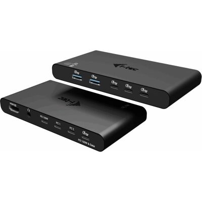 i-tec i-tec C31KVMHDMIDOCKPD Doppel 4K HDMI Dock - USB-C & USB-A - Windows, macOS i-tec i-tec C31KVMHDMIDOCKPD Doppel 4K HDMI Dock - USB-C & USB-A - Windows, macOS