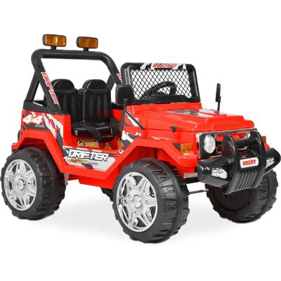 Jeep HECHT 56185 4x4 Elektrisches Kinderauto - Fernbedienung, 2 Geschwindigkeiten Jeep HECHT 56185 4x4 Elektrisches Kinderauto - Fernbedienung, 2 Geschwindigkeiten