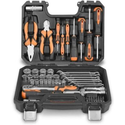 HECHT - 2076 - 76 elementów - etui - Tool set HECHT - 2076 - 76 elementów - etui - Tool set