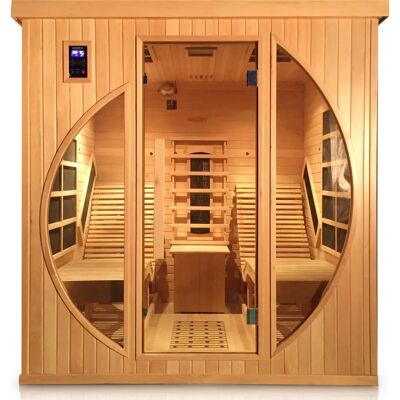 HECHT - FANTASY LUXURY - 2-Personen - Infrarot-Sauna HECHT - FANTASY LUXURY - 2-Personen - Infrarot-Sauna