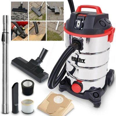 HECHT 8335Z Odkurzacz na mokro i sucho 1400W 35L Srebrny/Czerwony HECHT 8335Z Odkurzacz na mokro i sucho 1400W 35L Srebrny/Czerwony