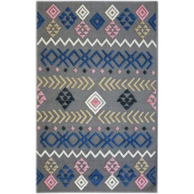 Bakero Blau Rechthoekig Wol Tapis - Vloerkleed Bakero Blau Rechthoekig Wol Tapis - Vloerkleed