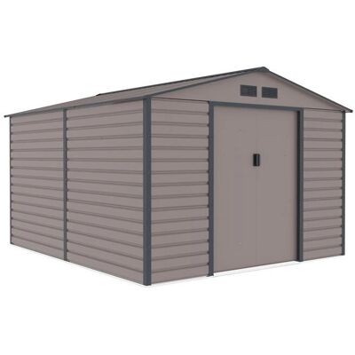 G21 Zahradní domek GAH 884 - 277x319cm, Šedý - Úložný prostor G21 Zahradní domek GAH 884 - 277x319cm, Šedý - Úložný prostor