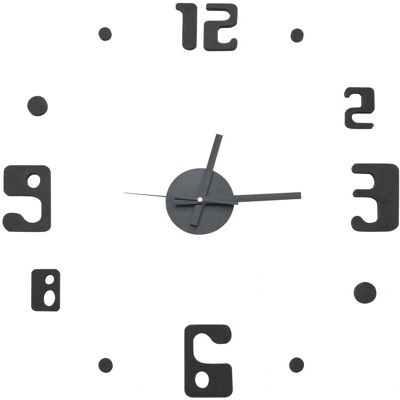 Nástěnné Hodiny G21 Styl Eccentrico - Tiché, 60cm, Černá Nástěnné Hodiny G21 Styl Eccentrico - Tiché, 60cm, Černá
