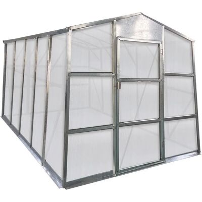 Zinkový skleník G21 GZ 59 - 251x311cm - Zahradní produkt Zinkový skleník G21 GZ 59 - 251x311cm - Zahradní produkt