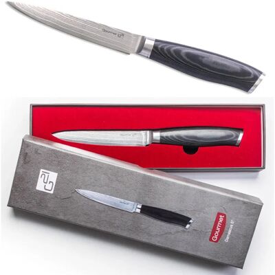 G21 Gourmet Damaskus Kuchyňský Nůž 13cm - Odolný & Elegantní G21 Gourmet Damaskus Kuchyňský Nůž 13cm - Odolný & Elegantní