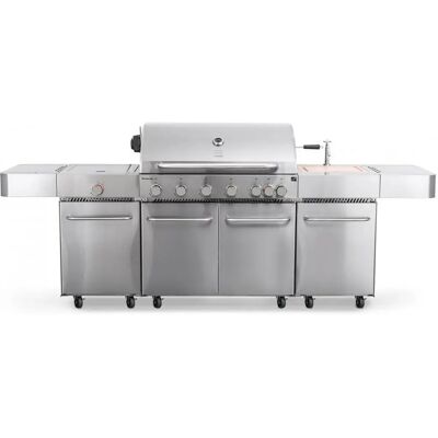 G21 Nevada BBQ Plynový gril s 8 hořáky a dřezem G21 Nevada BBQ Plynový gril s 8 hořáky a dřezem