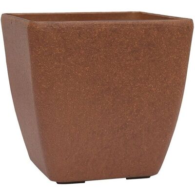 G21 - Element Cube - Brązowy - 21x21x21 cm - Planter G21 - Element Cube - Brązowy - 21x21x21 cm - Planter