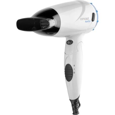 Asciugacapelli Concept VV5741 - 1500 W, Blu e Bianco - Asciugacapelli Asciugacapelli Concept VV5741 - 1500 W, Blu e Bianco - Asciugacapelli