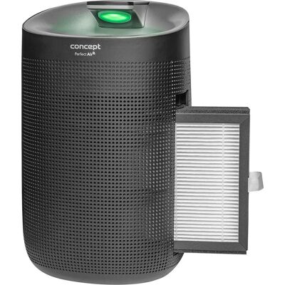 Concept OV1210 - Negro, Plata - Purificador de aire HEPA Concept OV1210 - Negro, Plata - Purificador de aire HEPA
