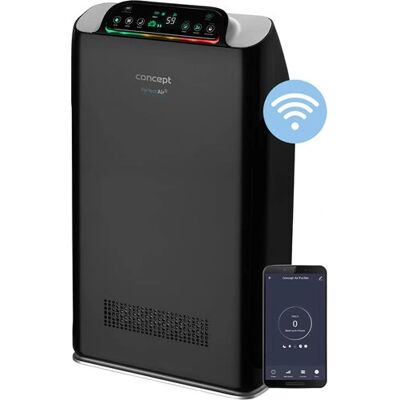 Concept CA2000 - Nero, Argento - Purificatore d'aria Concept CA2000 - Nero, Argento - Purificatore d'aria