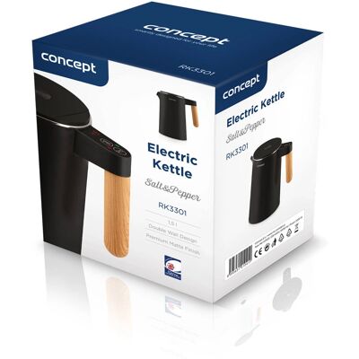 Concept RK3301 - Black - Electric kettle Concept RK3301 - Black - Electric kettle