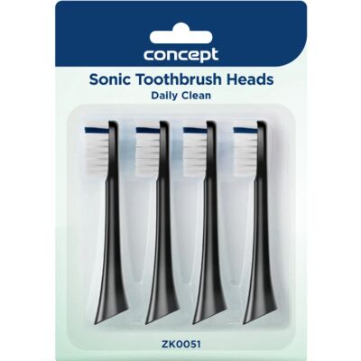 Concept ZK0051 Schwarzer Zahnbürstenkopf - Mundhygiene Concept ZK0051 Schwarzer Zahnbürstenkopf - Mundhygiene