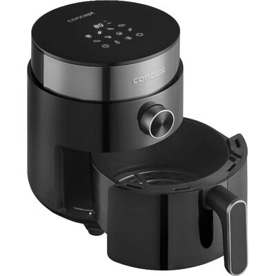 Concept FR2500 - Negru - Friteuză cu Aer Cald Concept FR2500 - Negru - Friteuză cu Aer Cald