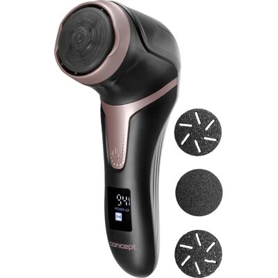 Concept PN3020 Foot Care Appliance - Hard Skin Removal, Black, Rose Gold Concept PN3020 Foot Care Appliance - Hard Skin Removal, Black, Rose Gold