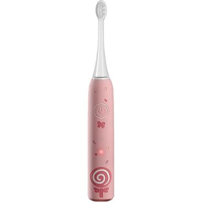 Brosse à dents électrique sonique pour enfants rose - 5-9 ans - Publicité Brosse à dents électrique sonique pour enfants rose - 5-9 ans - Publicité