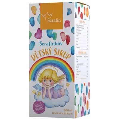 Serafin Dětský sirup - Serafínkův 200ml - Sirup Serafin Dětský sirup - Serafínkův 200ml - Sirup