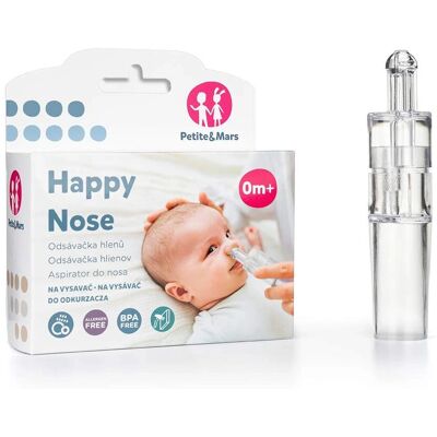 Petite&Mars Happy Nose Nasen-Sauger - Sicher & Einfach Petite&Mars Happy Nose Nasen-Sauger - Sicher & Einfach