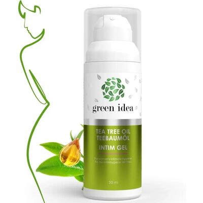 Green Idea Topvet Tea Tree Oil Intimate Gel - Gel de curatare delicat pentru partile intime Green Idea Topvet Tea Tree Oil Intimate Gel - Gel de curatare delicat pentru partile intime