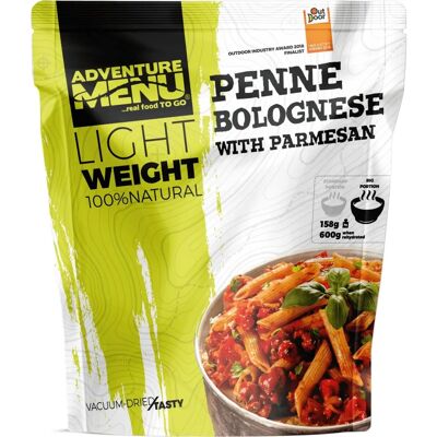 Adventure Menu Penne Bolognese - Natürliche, leichte Nahrung Adventure Menu Penne Bolognese - Natürliche, leichte Nahrung