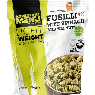 Adventure Menu Fusilli mit Spinat und Walnüssen - Lebensmittel Adventure Menu Fusilli mit Spinat und Walnüssen - Lebensmittel