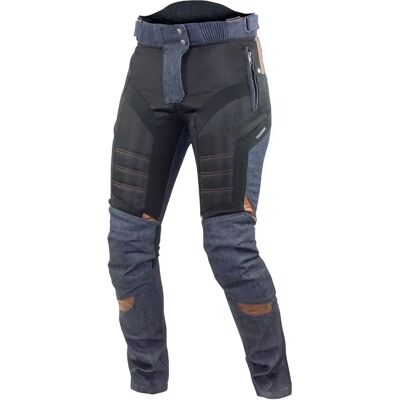 Pantalons textiles de moto pour dames Trilobite Airtech - Noir Bleu - Pantalons textiles moto - Publicité Pantalons textiles de moto pour dames Trilobite Airtech - Noir Bleu - Pantalons textiles moto - Publicité