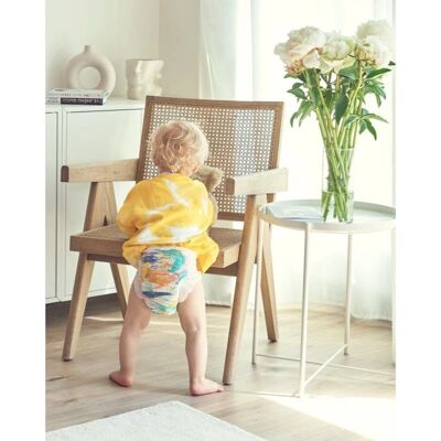 Kolorky Day Brushes Eco Disposable Nappies Size S - Disposable Baby Diapers Kolorky Day Brushes Eco Disposable Nappies Size S - Disposable Baby Diapers