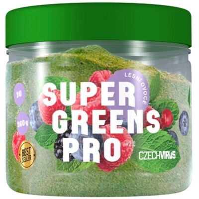 Czech Virus Super Greens V2.0 - Zelené Superpotraviny prášek Czech Virus Super Greens V2.0 - Zelené Superpotraviny prášek