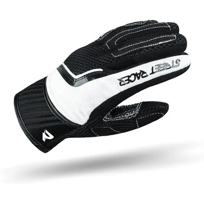 Street Racer - Stunt - Negro Blanco - XL - Guantes de moto Street Racer - Stunt - Negro Blanco - XL - Guantes de moto