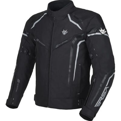 RSA - Compact 2 - Negro-Gris - 7XL - Motorcycle jacket RSA - Compact 2 - Negro-Gris - 7XL - Motorcycle jacket