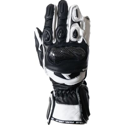 Street Racer - Virus 2 - Negro/Blanco - 3XL - Gloves Street Racer - Virus 2 - Negro/Blanco - 3XL - Gloves