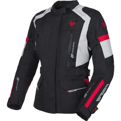 RSA - EXO 2 - Negro-Gris-Rojo - L - Chaqueta de moto RSA - EXO 2 - Negro-Gris-Rojo - L - Chaqueta de moto